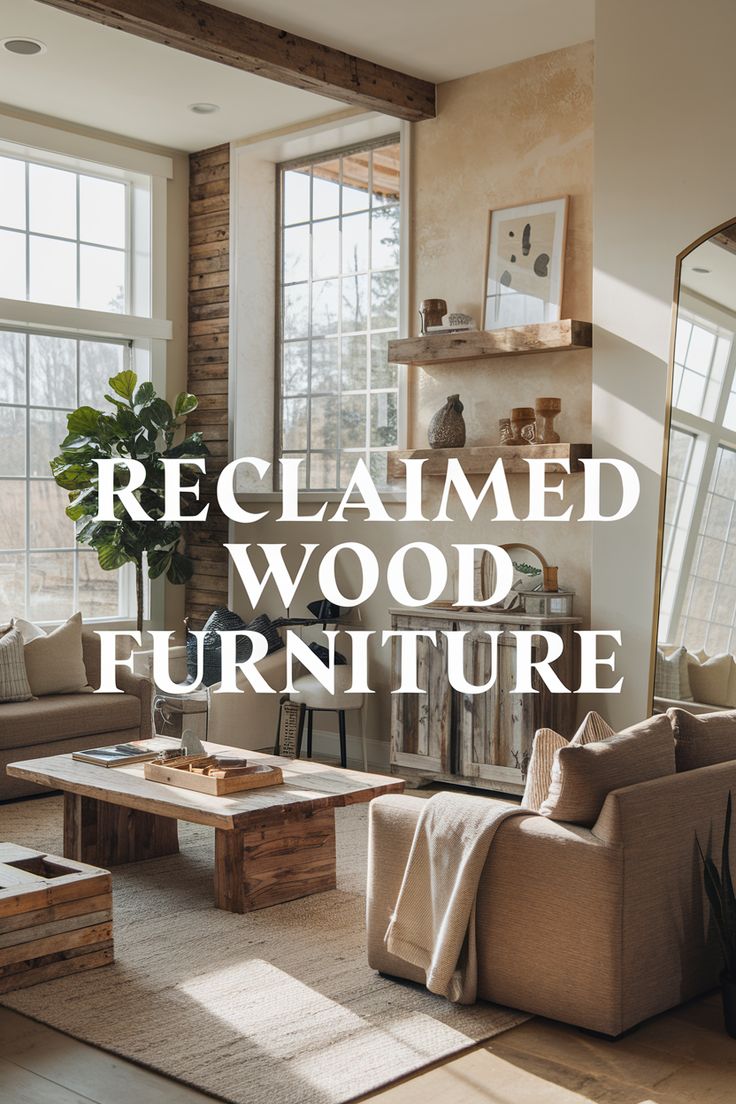 Rustic Furniture Kayu Daur Ulang Premium untuk Memeluk Suasana Rumah